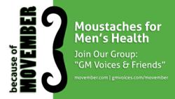 GM Voices Movember Card